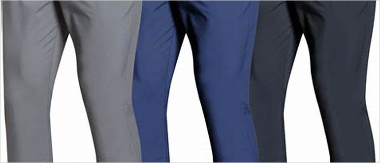 Tapered golf pants